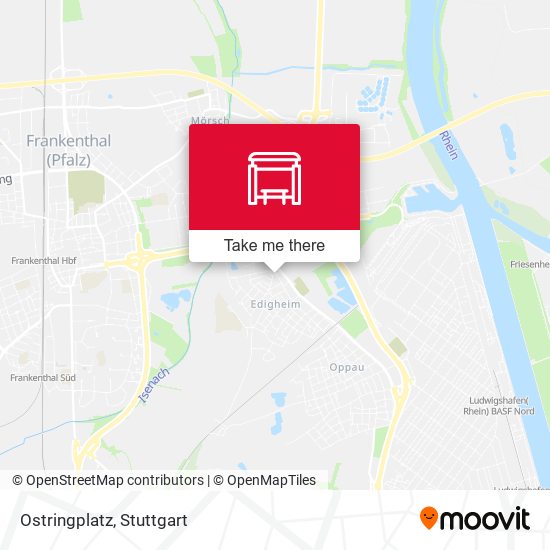 Карта Ostringplatz