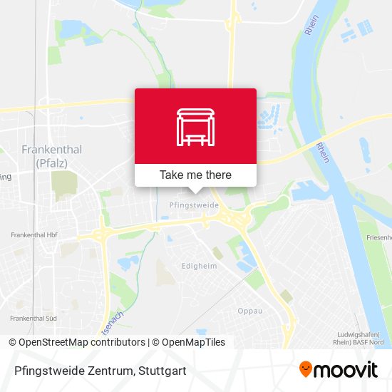 Карта Pfingstweide Zentrum