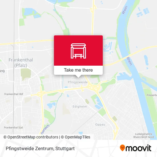 Карта Pfingstweide Zentrum