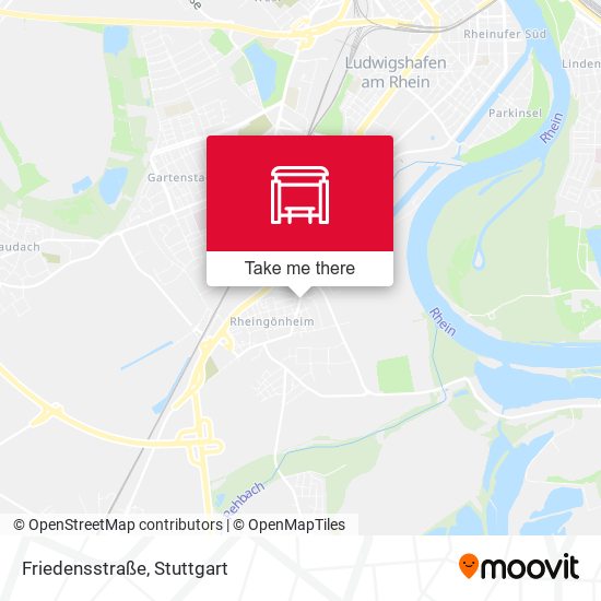 Friedensstraße map