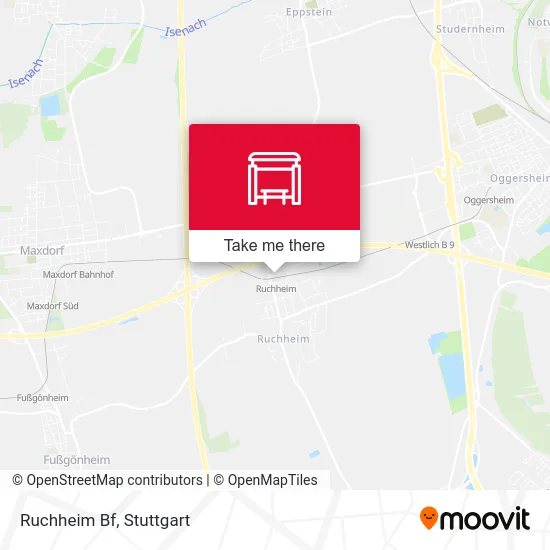 Карта Ruchheim Bf