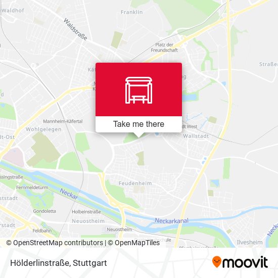 Hölderlinstraße map