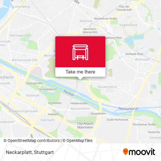 Карта Neckarplatt
