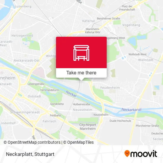 Карта Neckarplatt