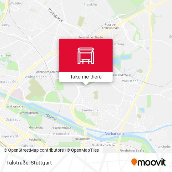 Карта Talstraße
