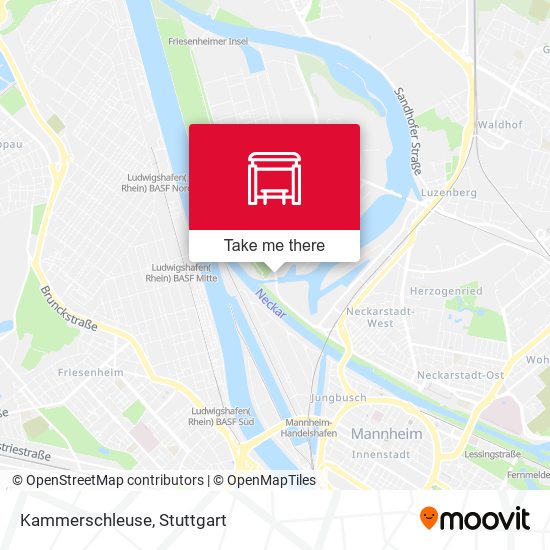 Карта Kammerschleuse