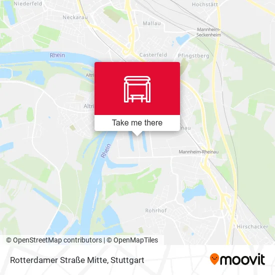 Карта Rotterdamer Straße Mitte