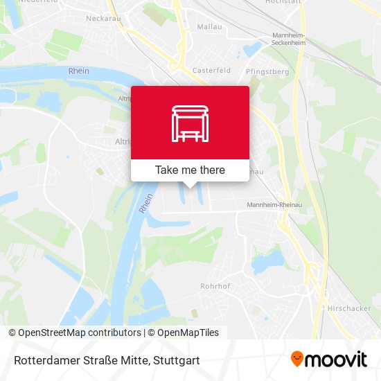 Карта Rotterdamer Straße Mitte