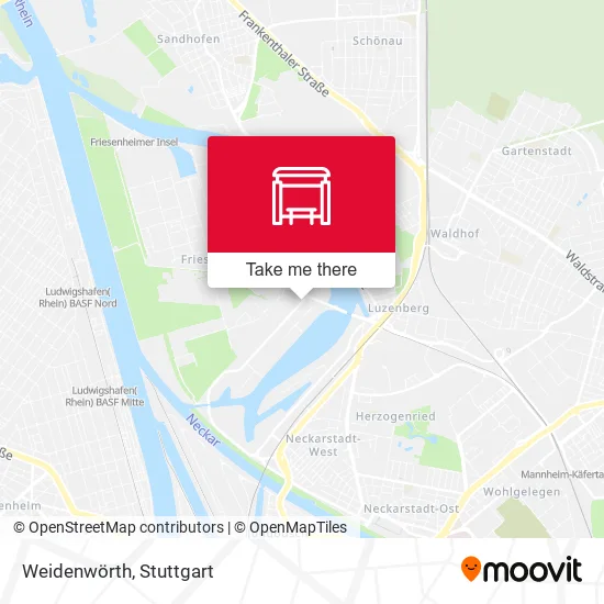 Карта Weidenwörth