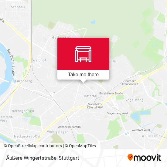 Карта Äußere Wingertstraße