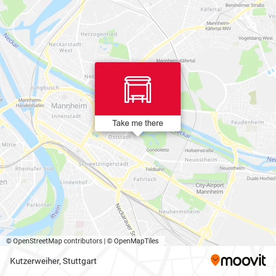 Карта Kutzerweiher