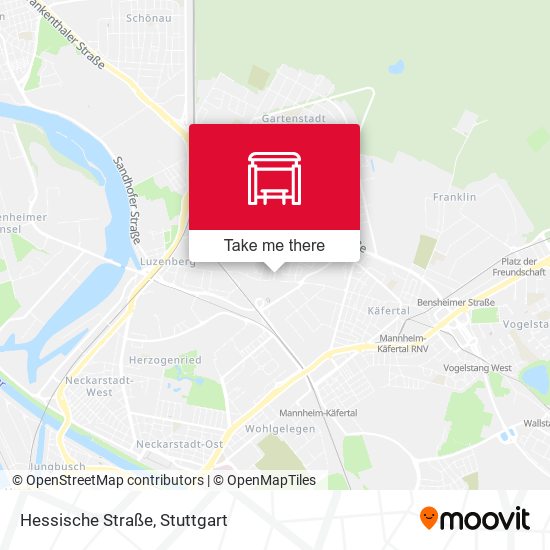Hessische Straße map