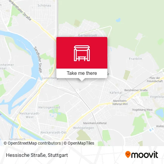 Карта Hessische Straße