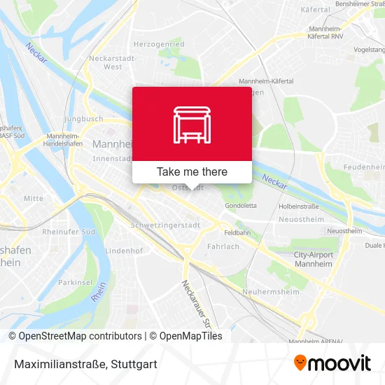 Карта Maximilianstraße