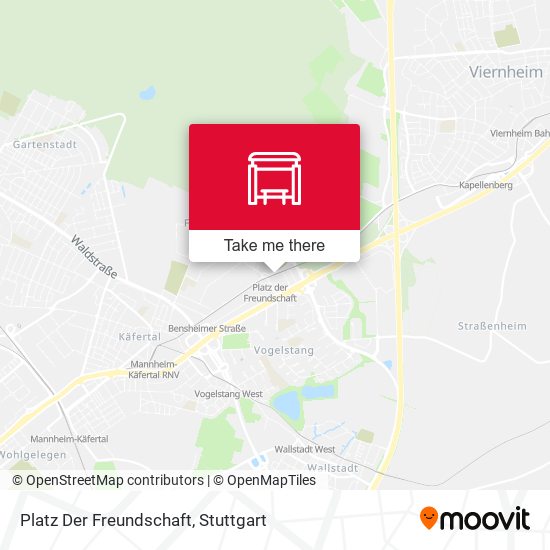 Platz Der Freundschaft map