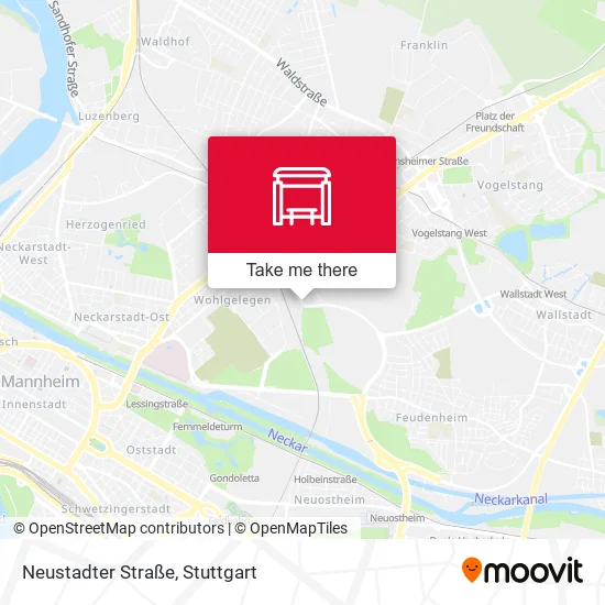 Карта Neustadter Straße