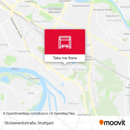 Карта Stolzeneckstraße