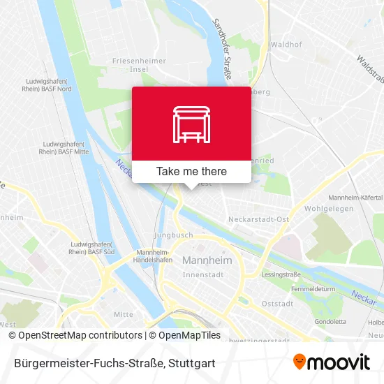 Карта Bürgermeister-Fuchs-Straße