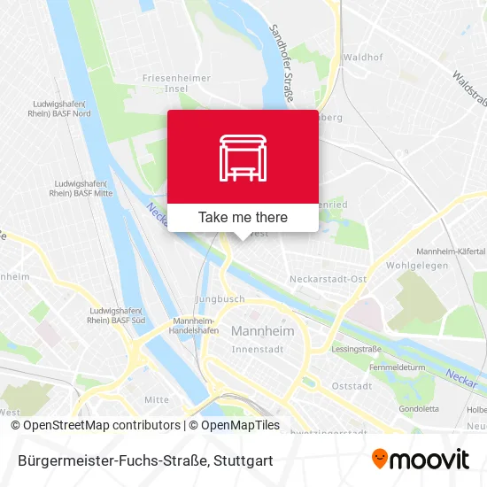 Карта Bürgermeister-Fuchs-Straße