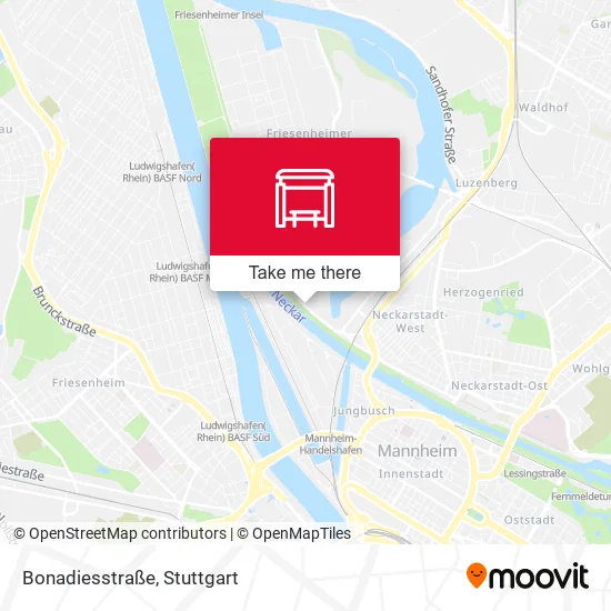 Карта Bonadiesstraße
