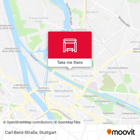 Карта Carl-Benz-Straße