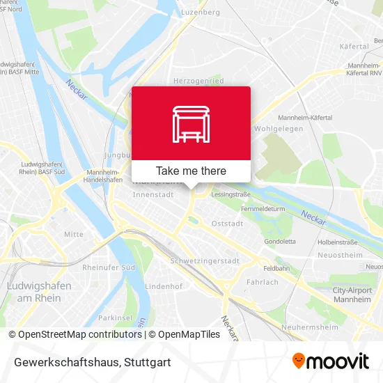 Карта Gewerkschaftshaus