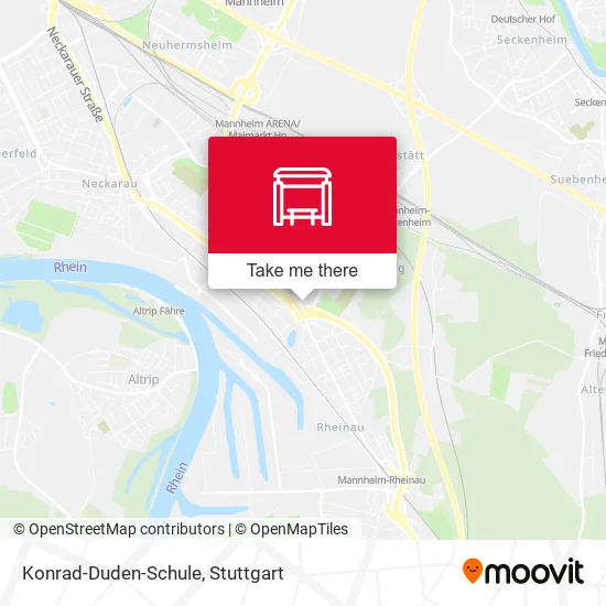 Карта Konrad-Duden-Schule