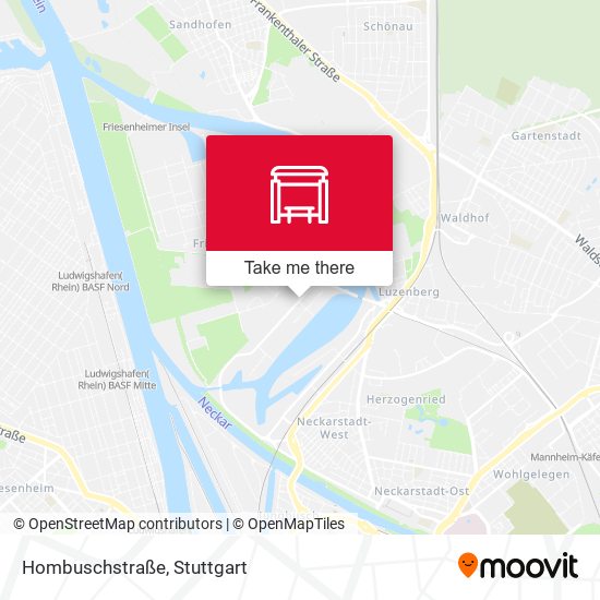 Hombuschstraße map