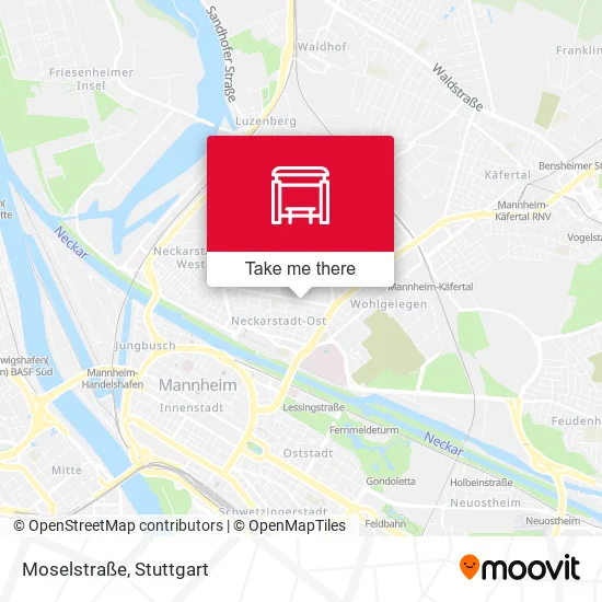 Карта Moselstraße