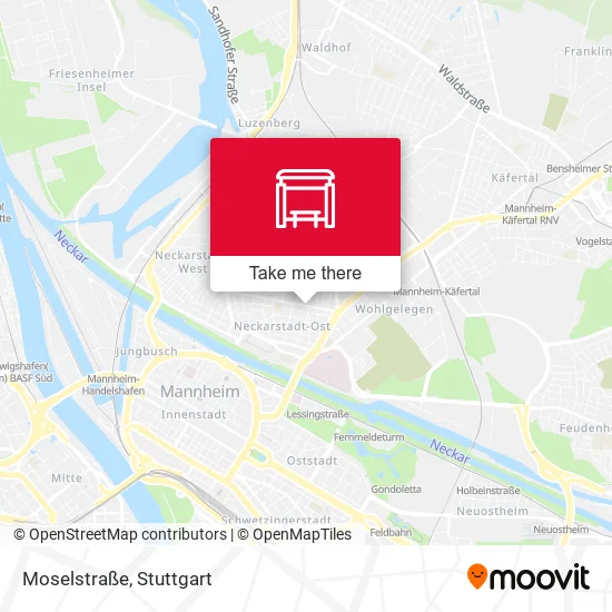 Карта Moselstraße