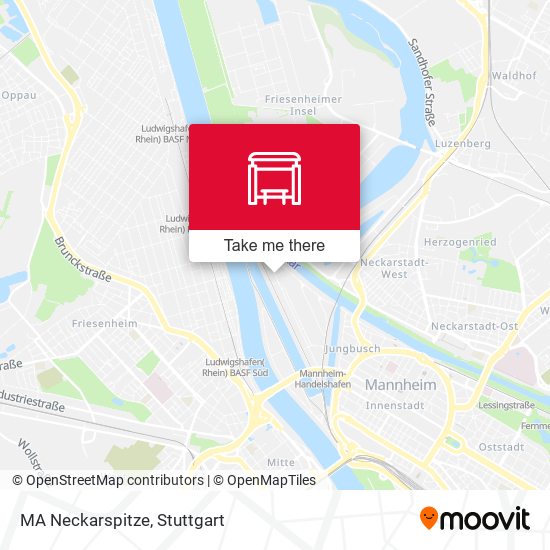 Карта MA Neckarspitze