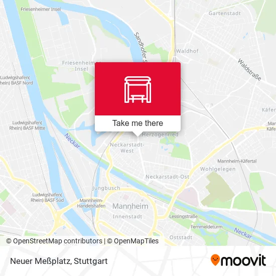 Карта Neuer Meßplatz