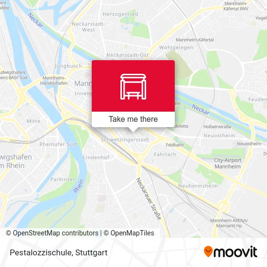 Карта Pestalozzischule