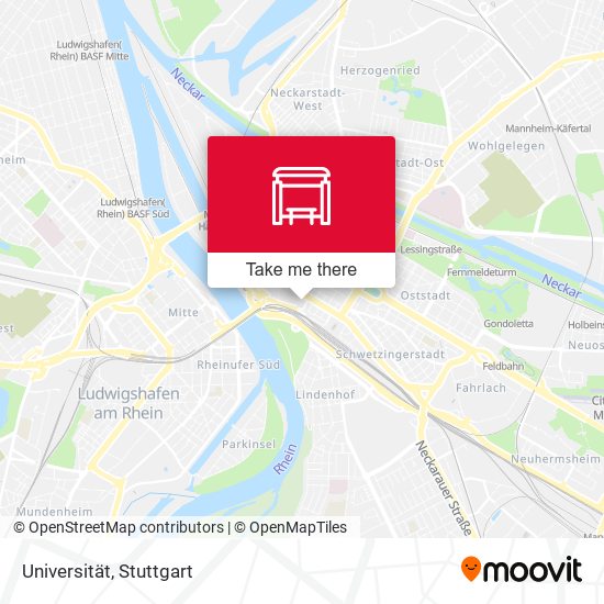 Карта Universität