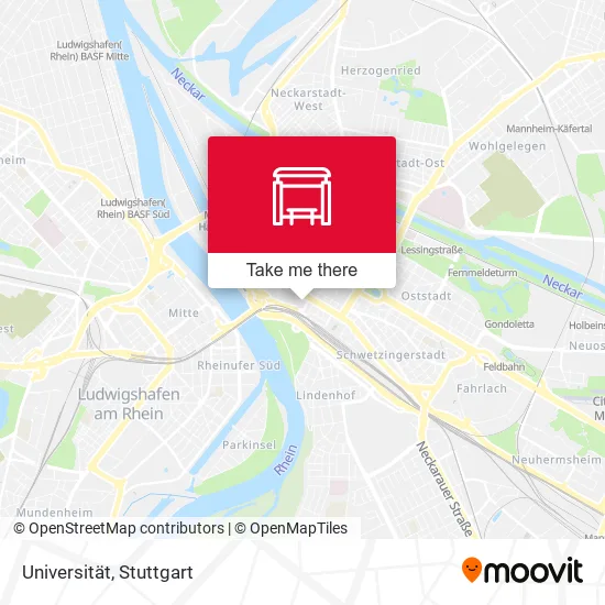 Карта Universität