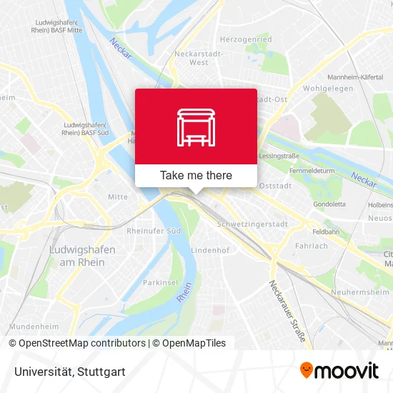 Карта Universität