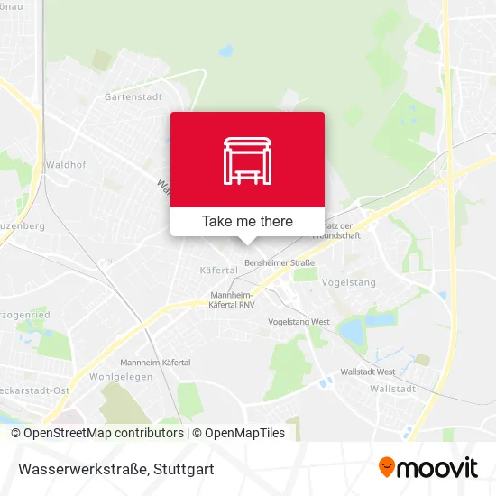 Карта Wasserwerkstraße