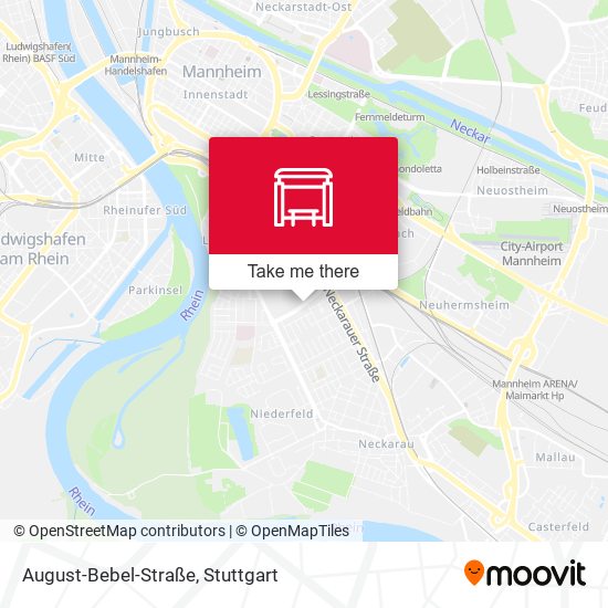 August-Bebel-Straße map