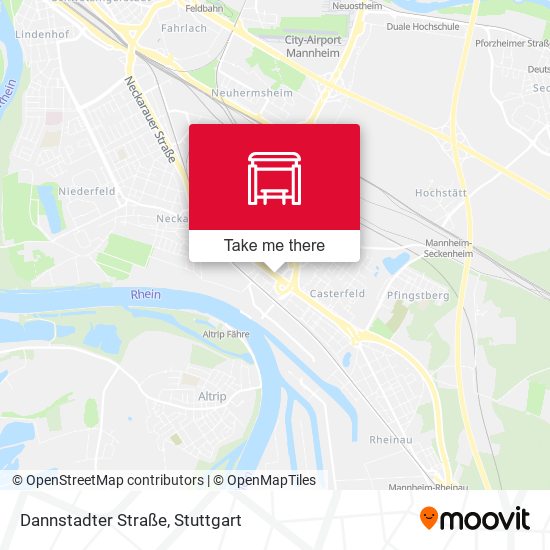 Карта Dannstadter Straße