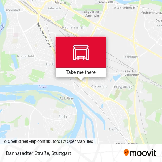 Карта Dannstadter Straße