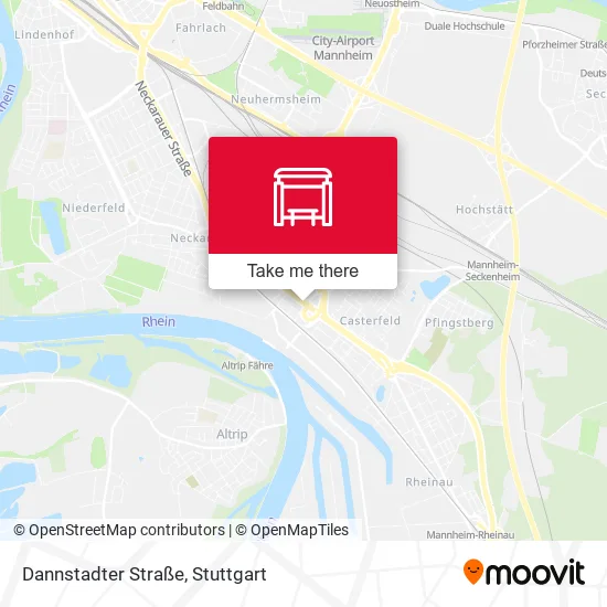Карта Dannstadter Straße