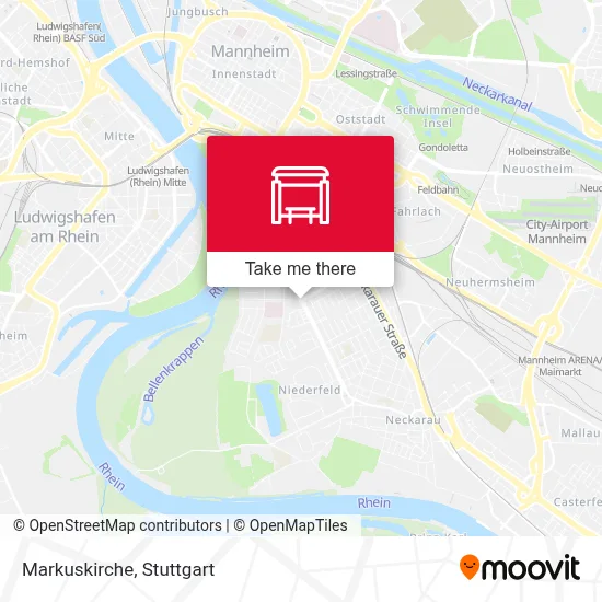 Markuskirche map