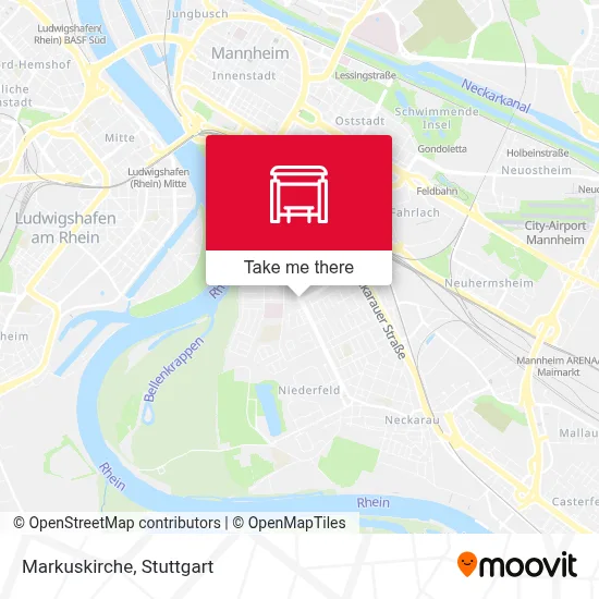 Markuskirche map