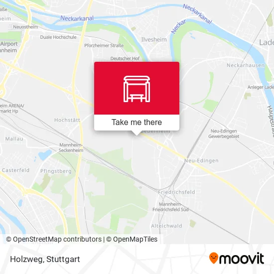 Карта Holzweg