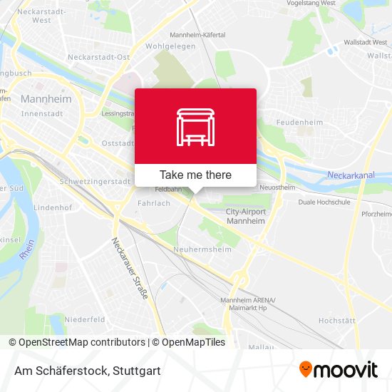 Am Schäferstock map