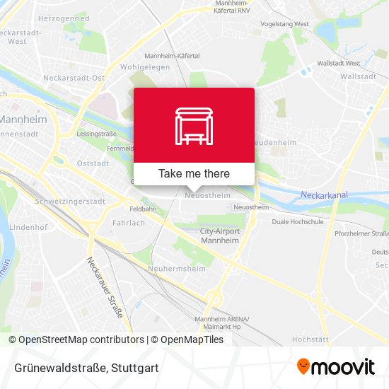 Grünewaldstraße map