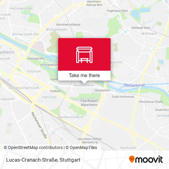Карта Lucas-Cranach-Straße