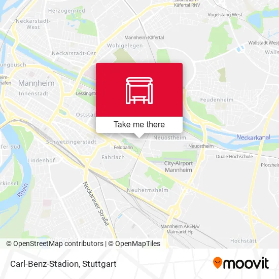 Карта Carl-Benz-Stadion