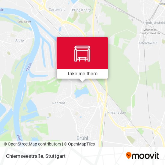 Chiemseestraße map