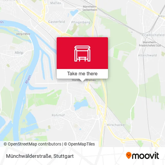 Карта Münchwälderstraße